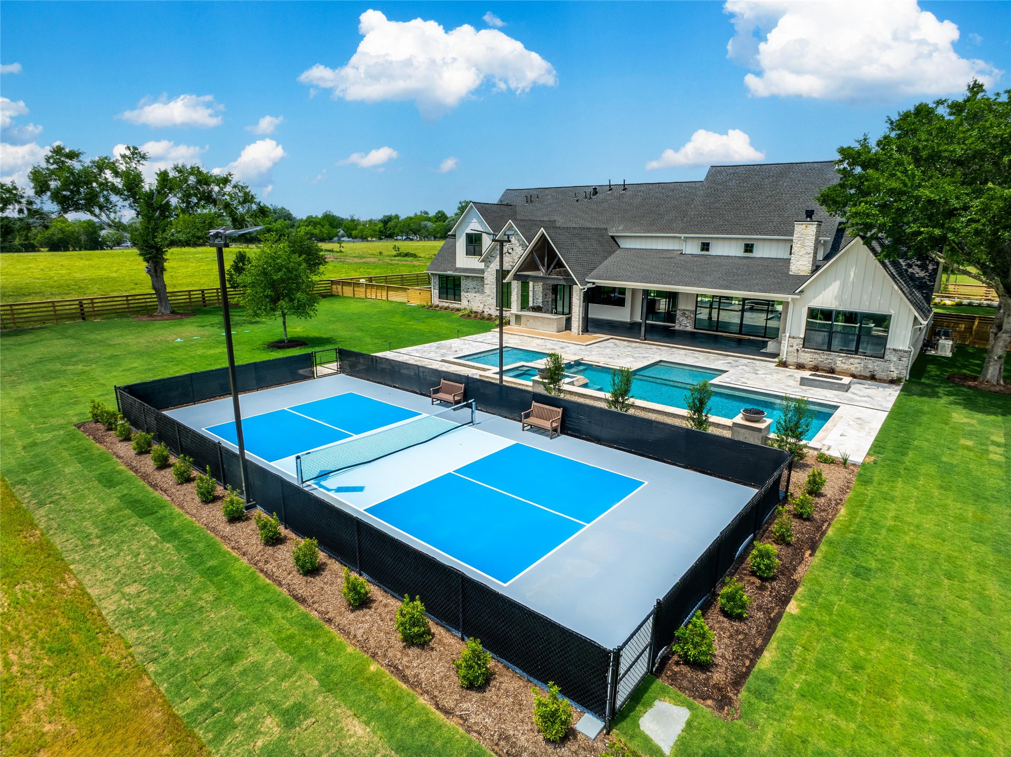 18829 Cypress Church Road Cypress, TX 77433 - Photo 4 of 50 an aerial view of a house with a backyard