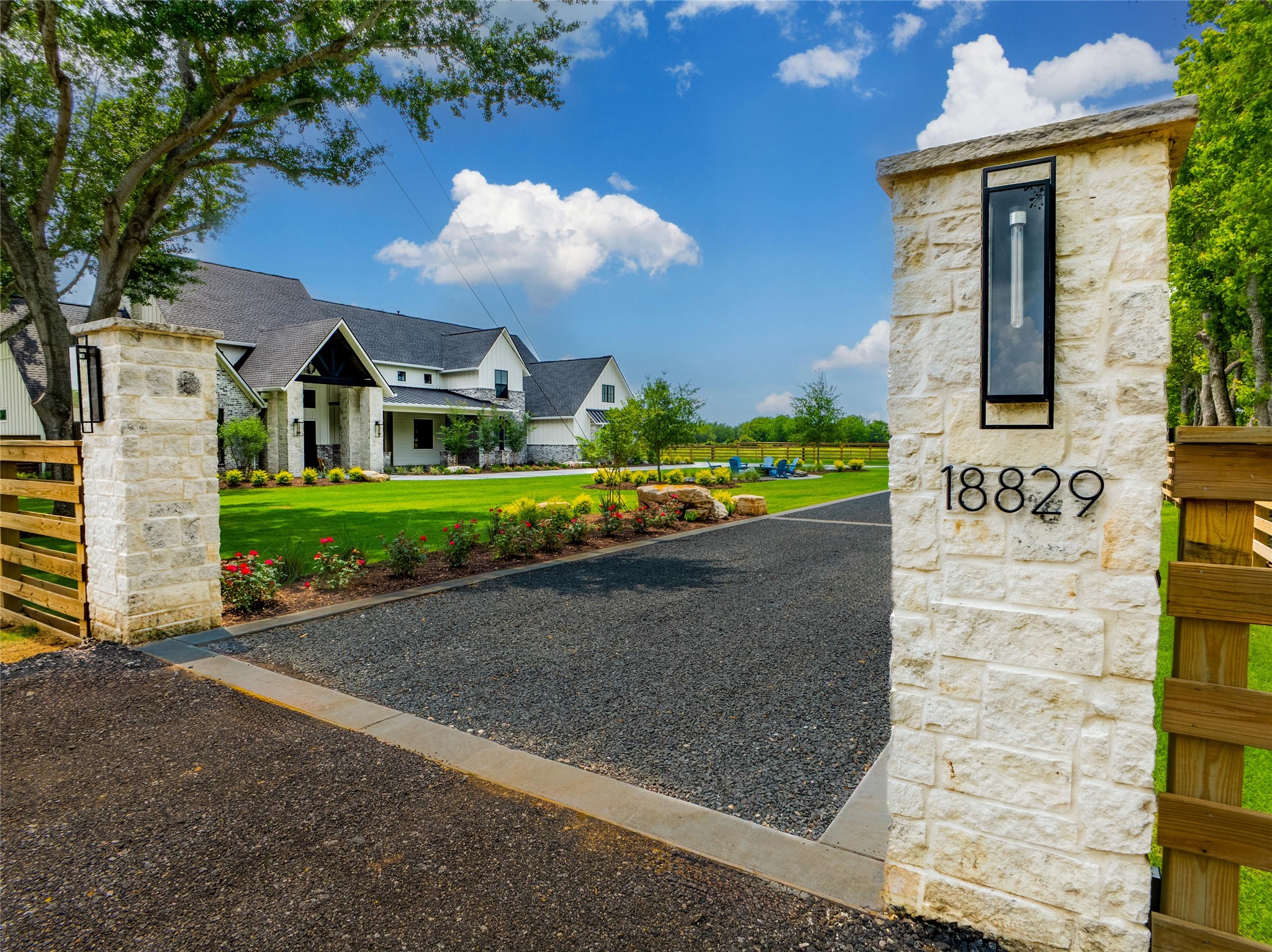 18829 Cypress Church Road Cypress, TX 77433 - Photo 5 of 50 a front view of a house with a yard and garage