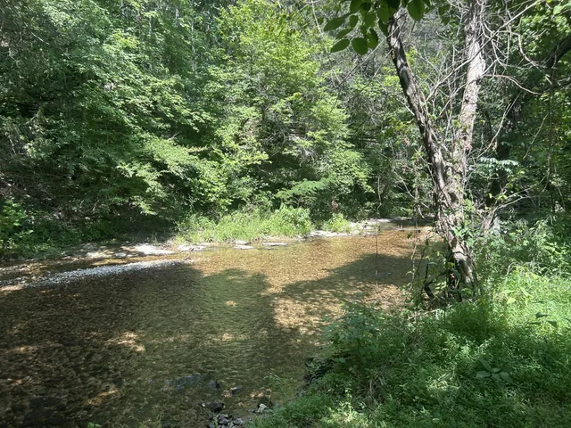 a view of lake with outdoor space