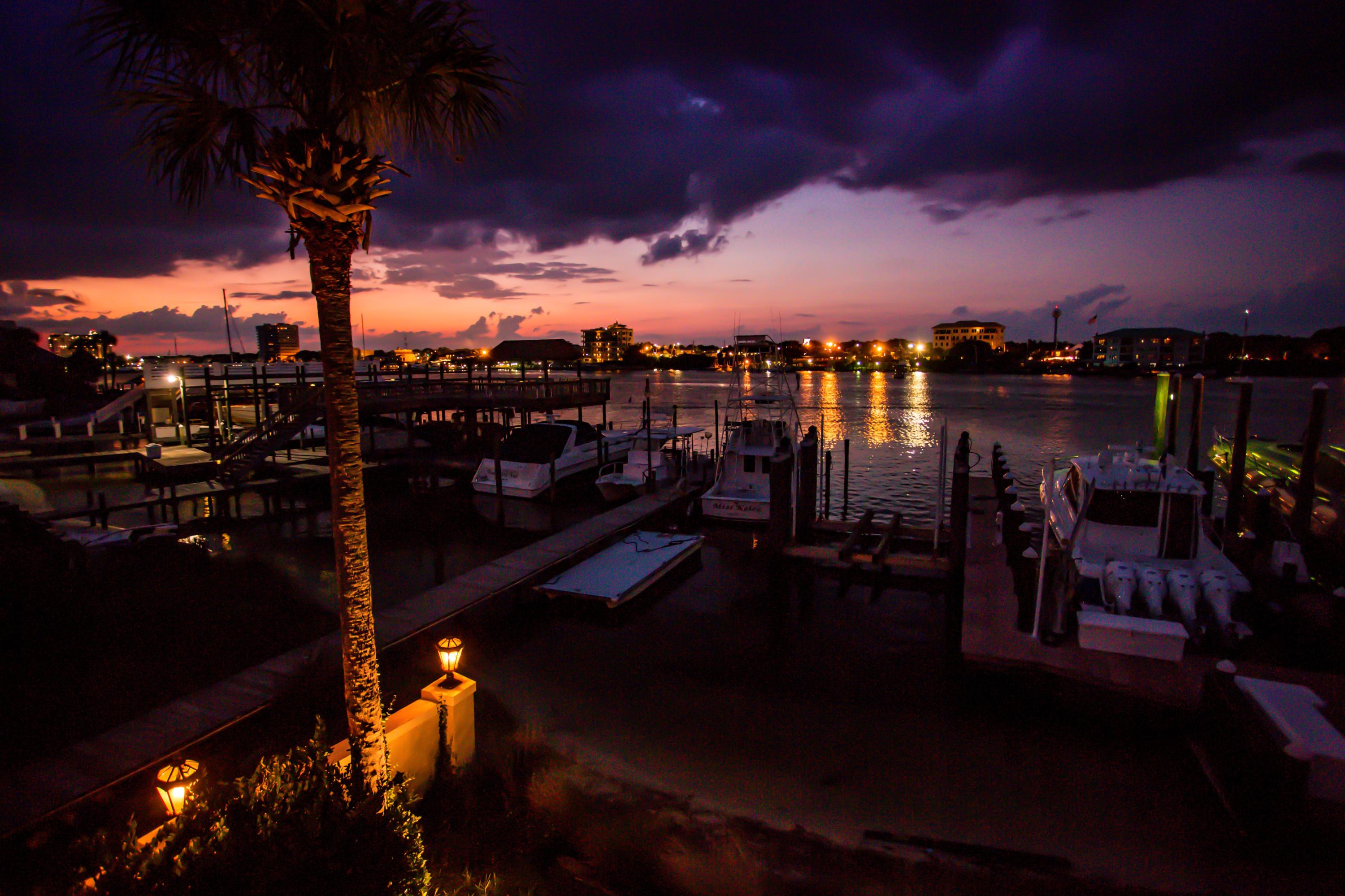 517 Norriego Road Destin, FL 32541 - Photo 46 of 90 Nightime on Harbor