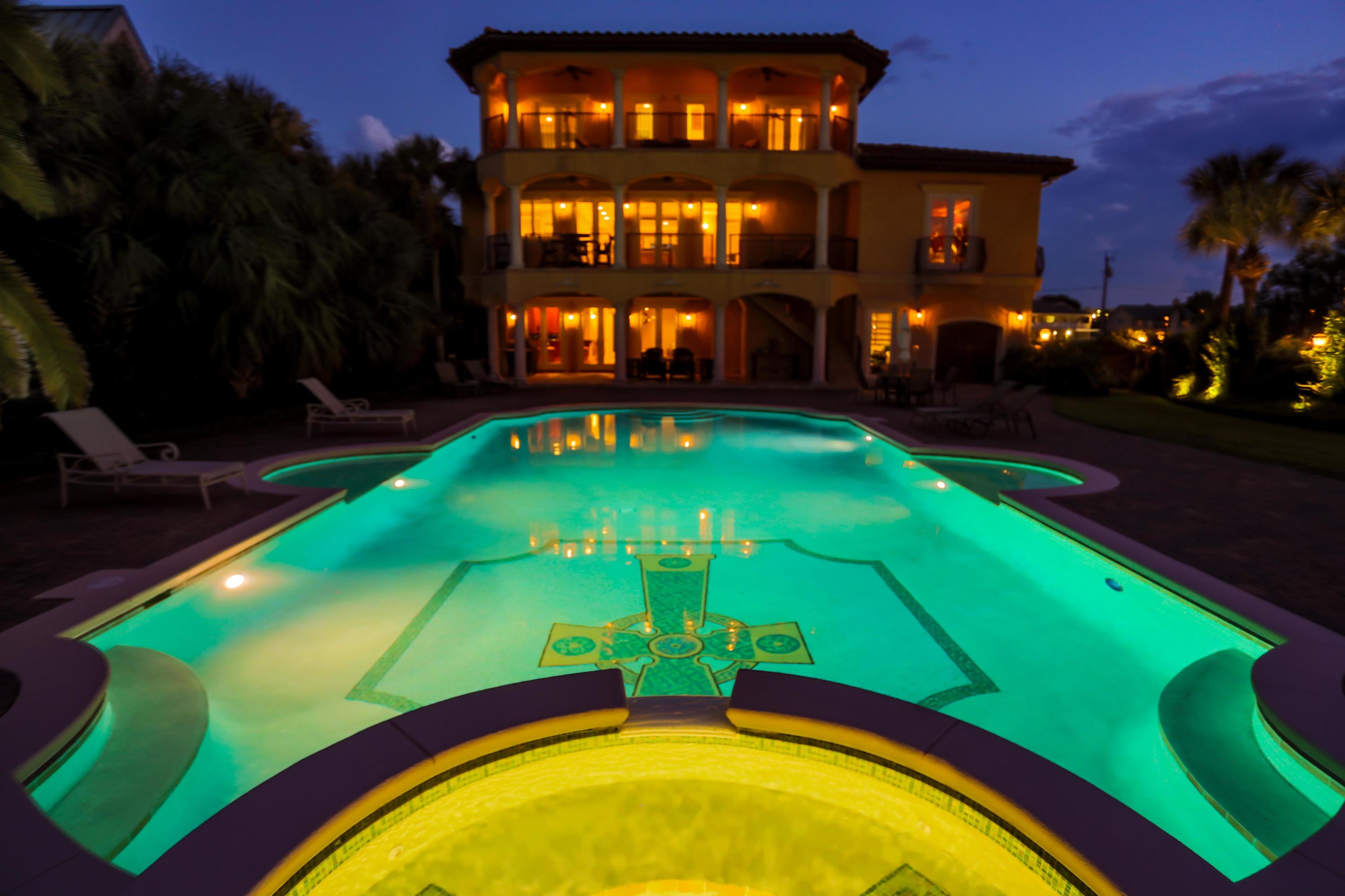 517 Norriego Road Destin, FL 32541 - Photo 79 of 90 Night Swim