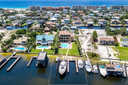 517 Norriego Road Destin, FL 32541 - Photo 81 of 90 Aerial Facing South