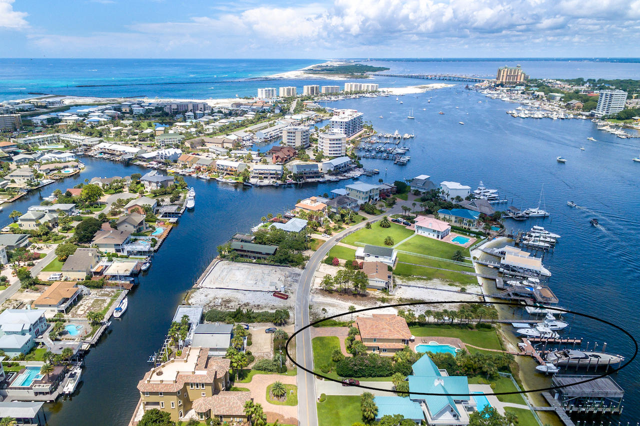 517 Norriego Road Destin, FL 32541 - Photo 84 of 90 Aerial Facing West