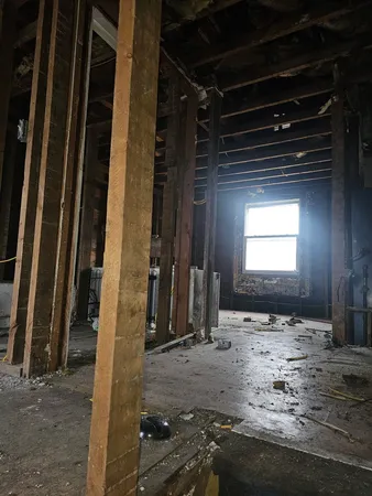 a view of a room of the house