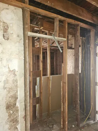 a view of a front door of a house