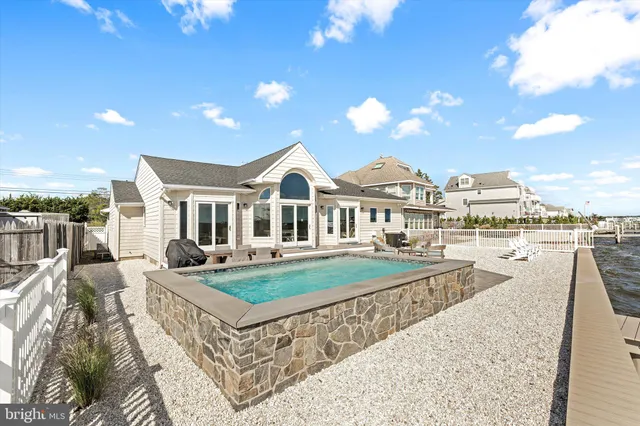a view of a house with lounge chair