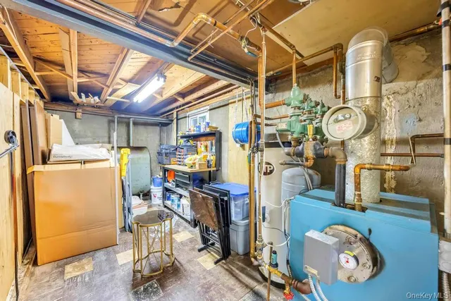 a view of storage and utility room