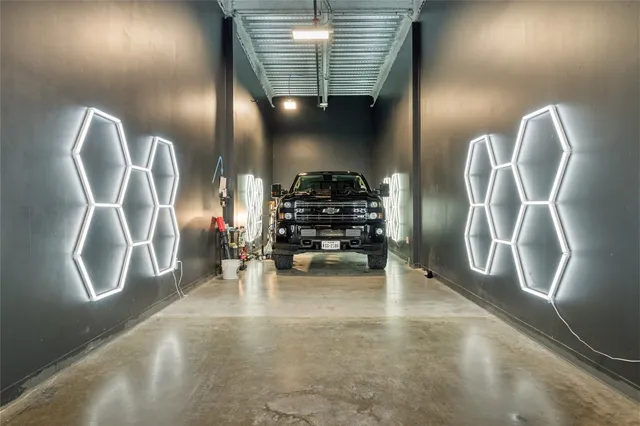 a view of an an empty room with a window