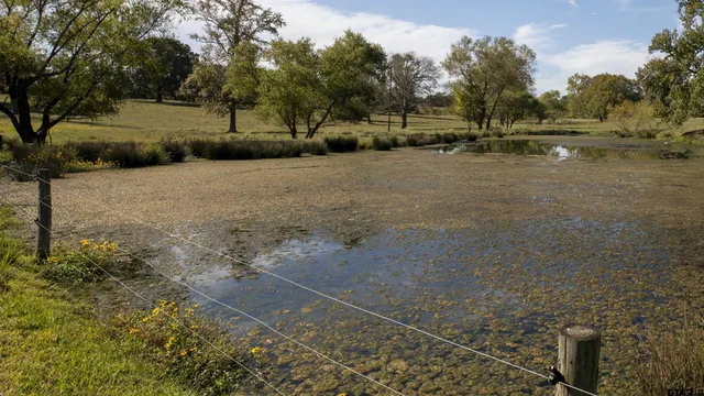 a view of lake with outdoor space