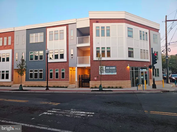 a front view of a building