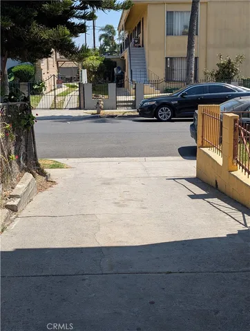 a view of street with cars