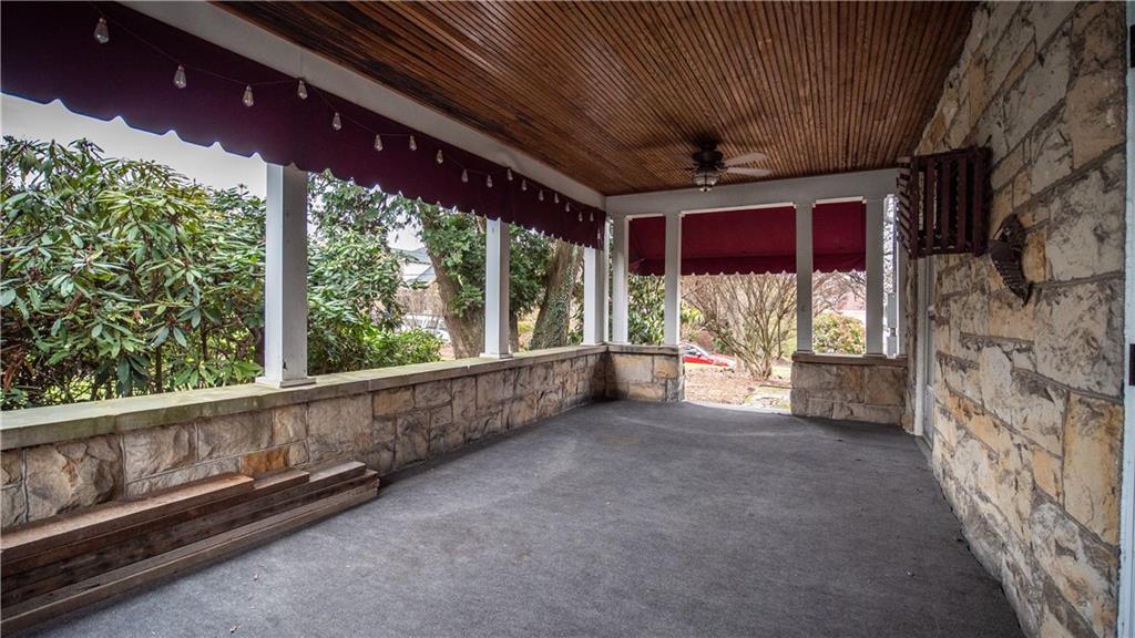 343 East 11th Avenue Tarentum, PA 15084 - Photo 8 of 41 a view of backyard with large trees and plants