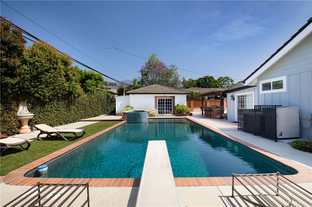 431 Monte Vista Road Arcadia, CA 91007 - Photo 25 of 30 a view of house with swimming pool yard