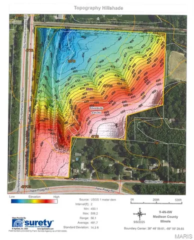 $1,106,300 | 0 Old Poag Road, Edwardsville, IL 62025