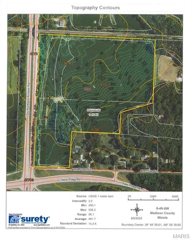 $1,106,300 | 0 Old Poag Road, Edwardsville, IL 62025