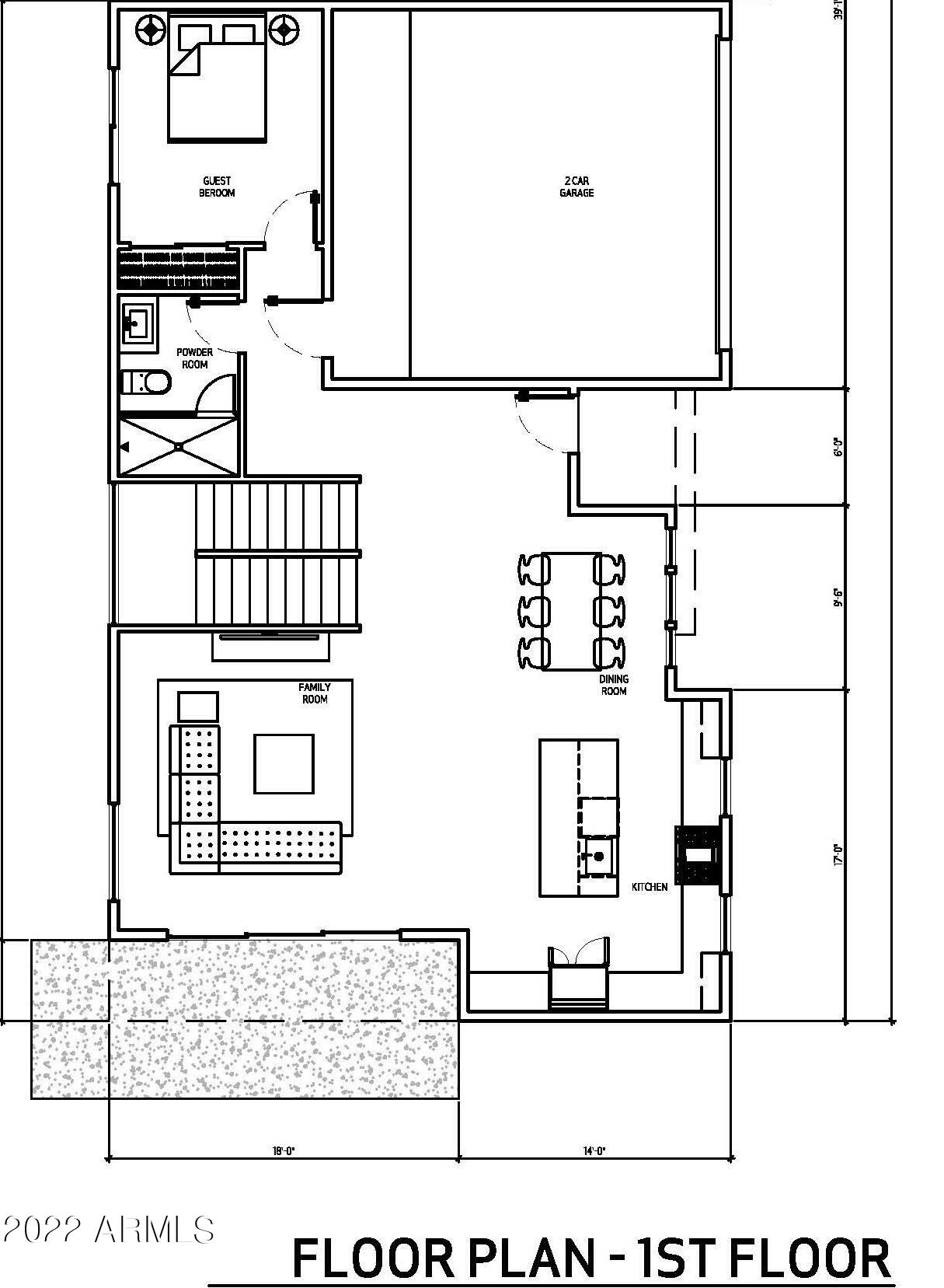 1625 East Lamar Road Phoenix, AZ 85016 - Photo 28 of 29 Plan B 1st Floor