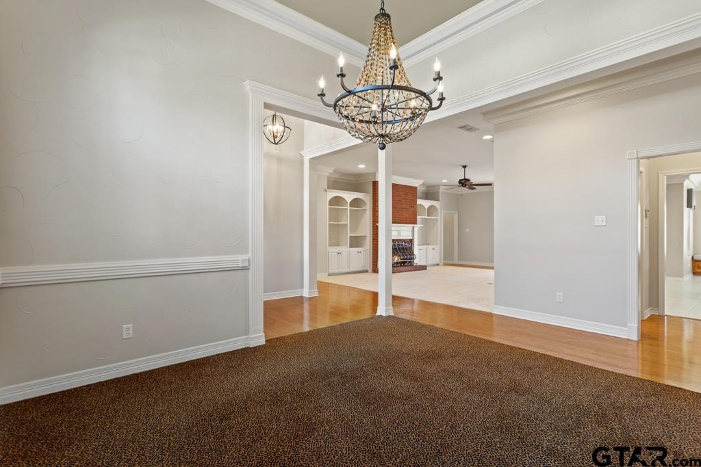3103 Lakepine Circle Tyler, TX 75707 - Photo 10 of 48 a view of a chandelier in a room