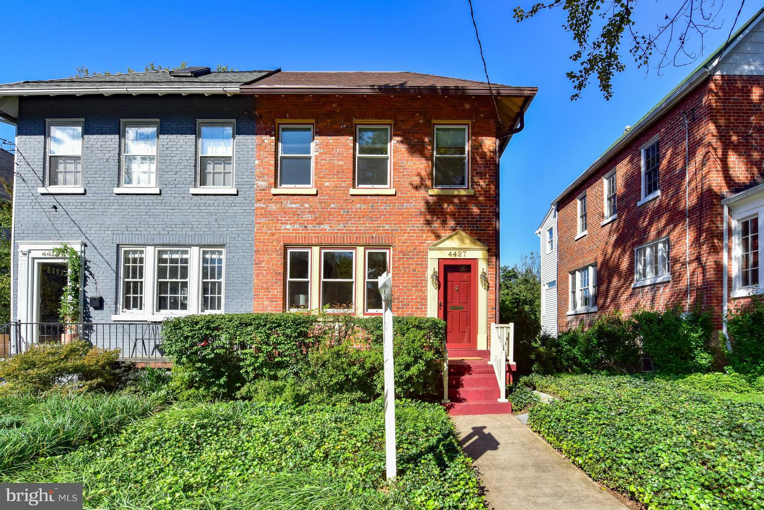 4427 Garrison Street Northwest Washington, DC 20016 - Photo 2 of 27 a view of a house with a yard