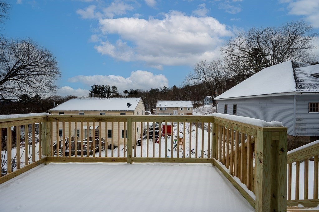 29 3rd Worcester, MA 01602 - Photo 14 of 38 a view of a balcony with a small yard