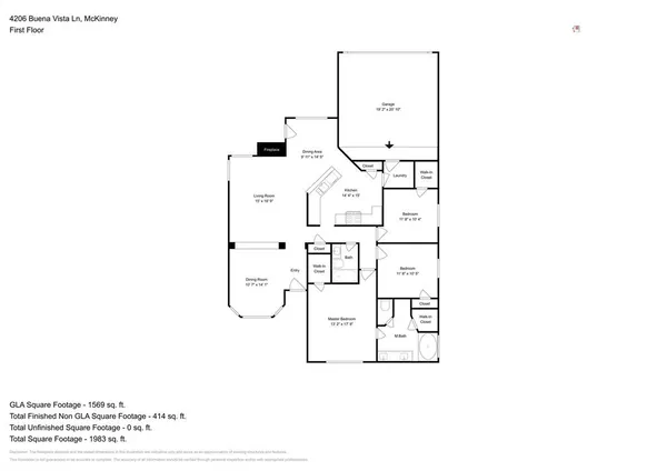 $2,295 | 4206 Buena Vista Lane, McKinney, TX 75070