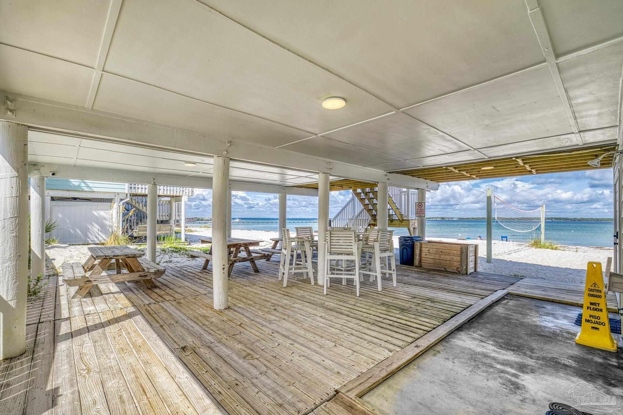 1100 Fort Pickens Road, Unit A13 Pensacola Beach, FL 32561 - Photo 50 of 63 an outdoor space with seating area