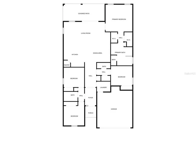 a picture of a floor plan