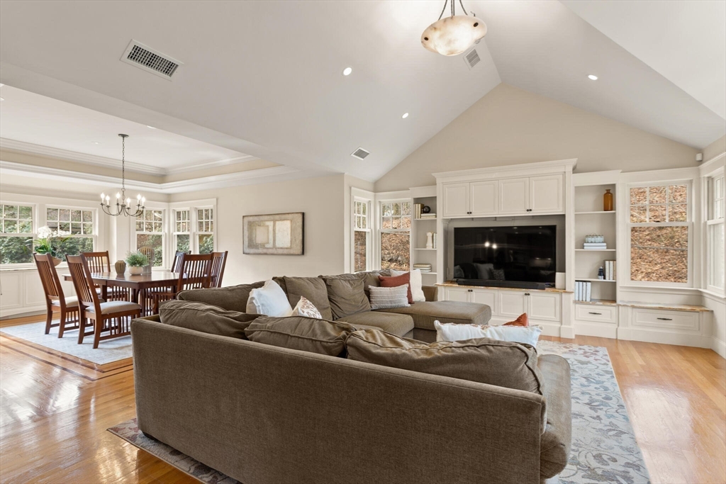 30 Oxbow Road Lexington, MA 02421 - Photo 3 of 30 a living room with furniture and a flat screen tv