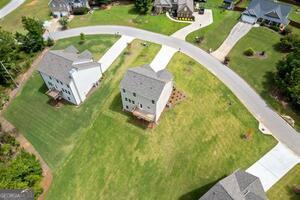 343 Shoals Trail Dallas, GA 30132 - Photo 10 of 10 an aerial view of a house with a garden and swimming pool