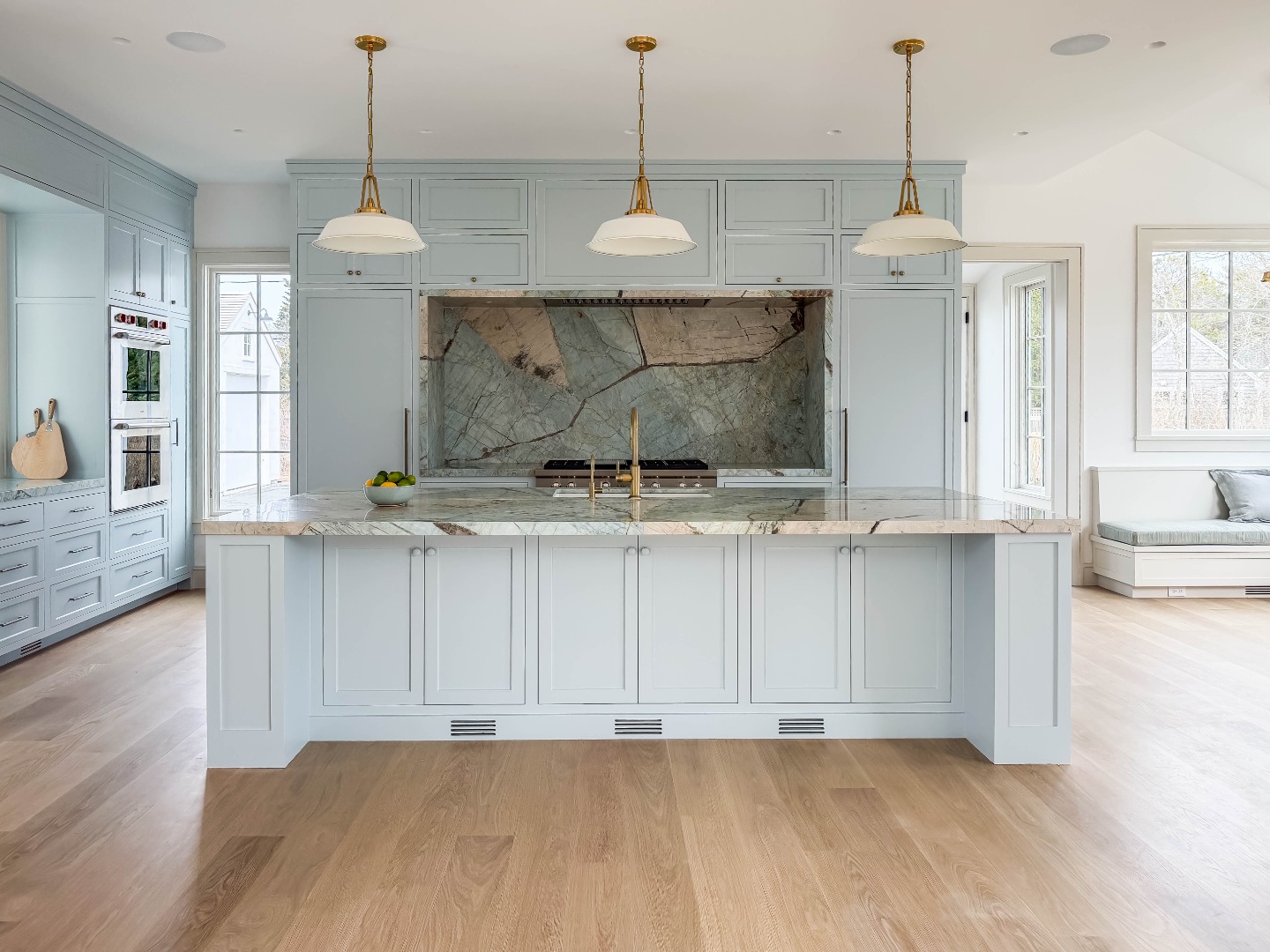 2 Lexington Avenue Edgartown, MA 02539 - Photo 15 of 41 a view of a kitchen with a sink and dishwasher wooden floor