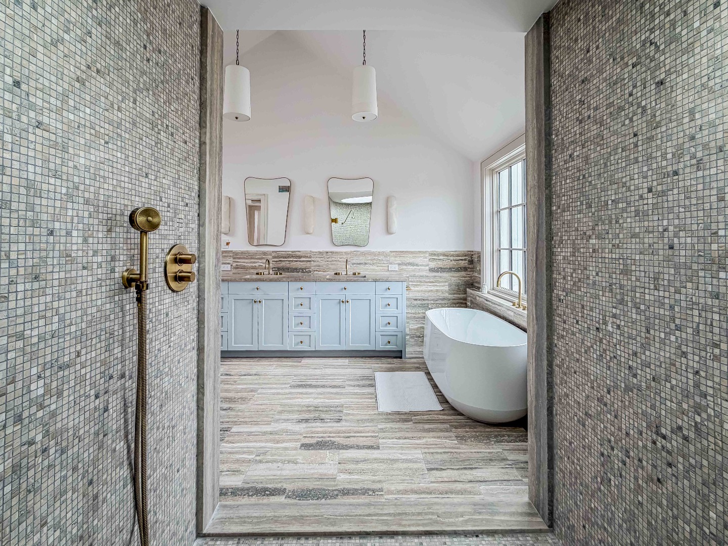 2 Lexington Avenue Edgartown, MA 02539 - Photo 32 of 41 a bathroom with a granite countertop sink mirror and toilet
