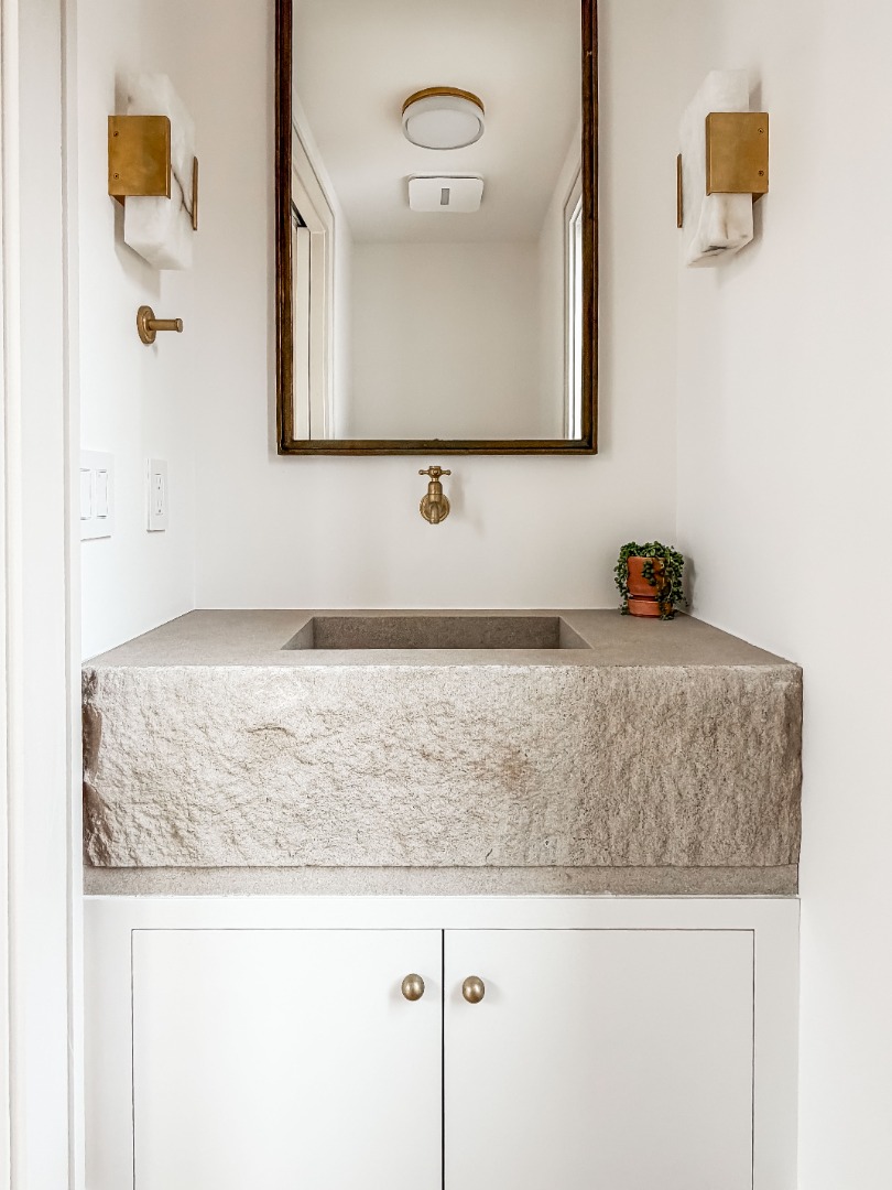 2 Lexington Avenue Edgartown, MA 02539 - Photo 9 of 41 a bathroom with a sink and a mirror