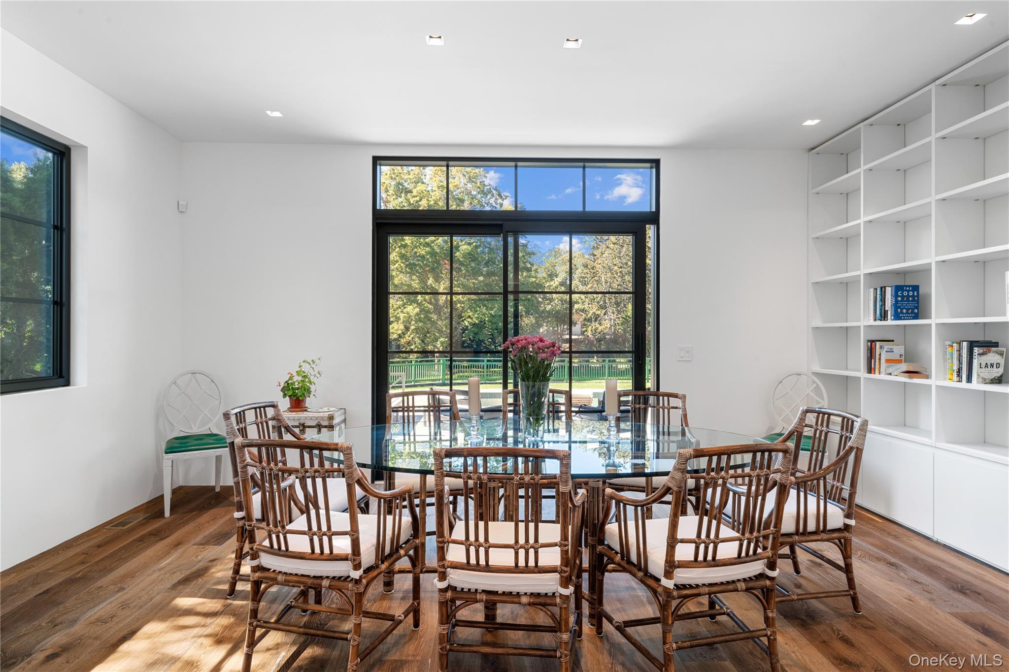 15 Atterbury Road Southampton, NY 11968 - Photo 12 of 46 a view of a dining room with furniture window and outside view