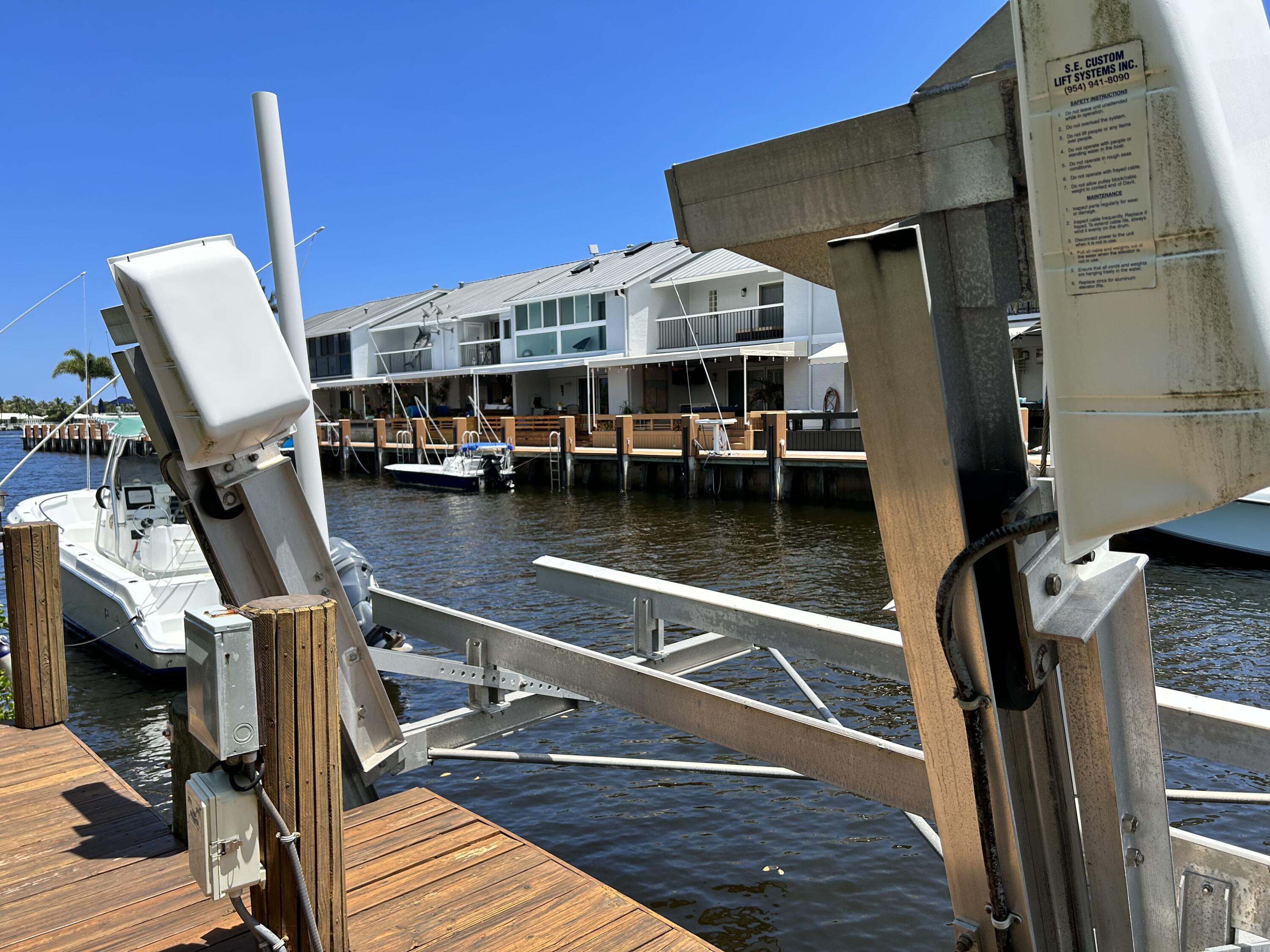 756 Mariners Way Boynton Beach, FL 33435 - Photo 2 of 66 Boat Lift