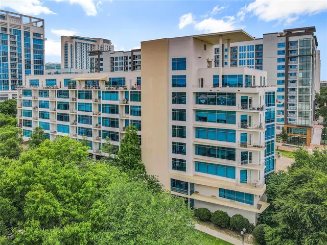 a front view of a building