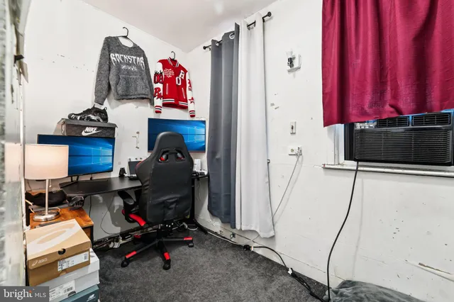 a room with musical instruments