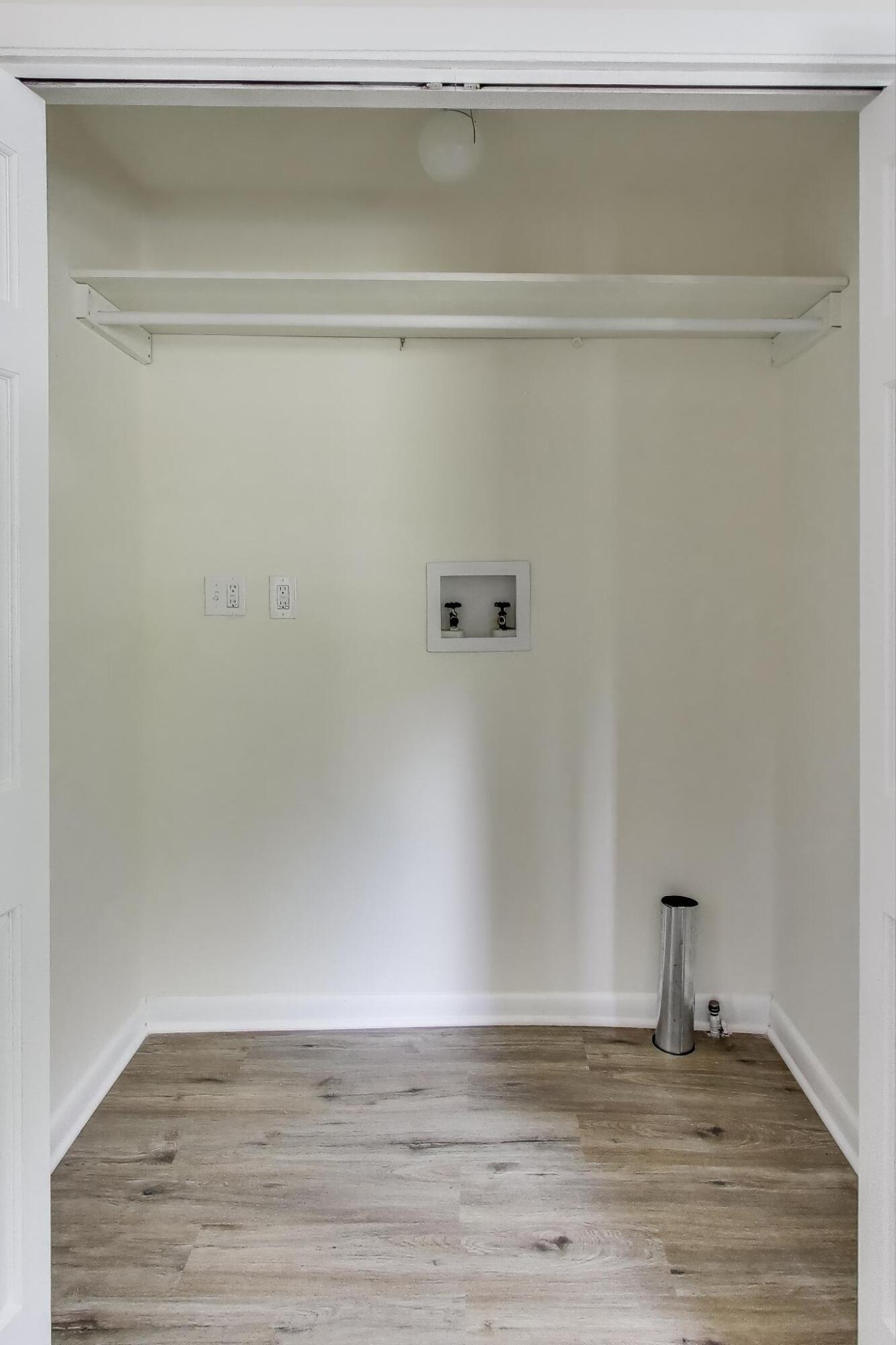 102 South Karwick Road Michigan City, IN 46360 - Photo 18 of 30 a view of a room with wooden floor