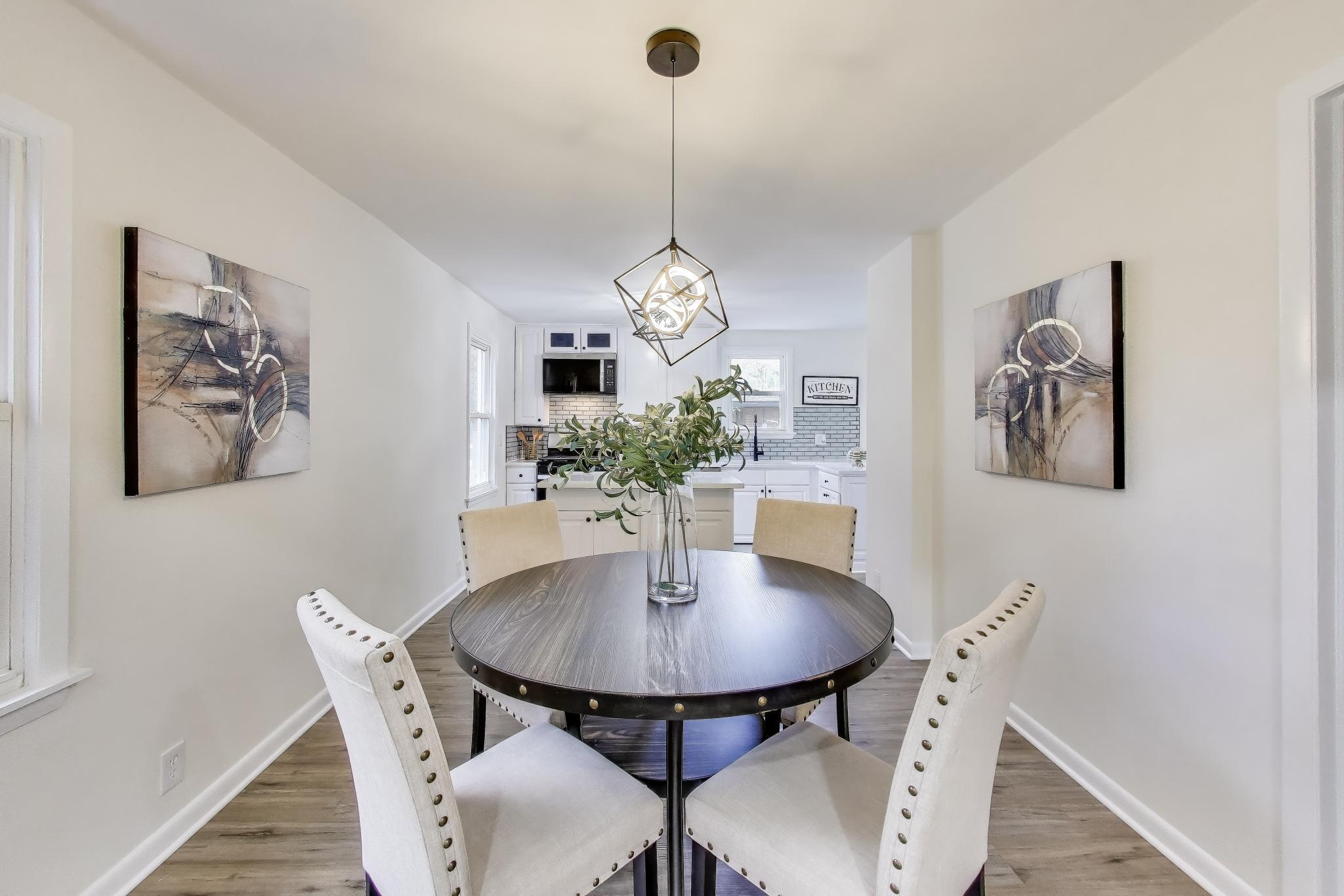 102 South Karwick Road Michigan City, IN 46360 - Photo 7 of 30 a dining room with furniture and window