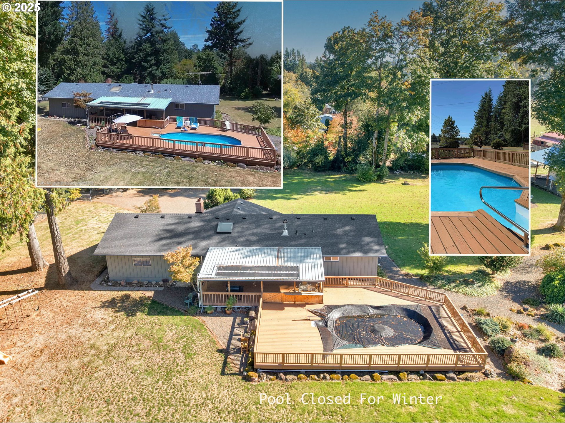 44434 Southeast Coalman Road Sandy, OR 97055 - Photo 2 of 48 a view of swimming pool with sitting area