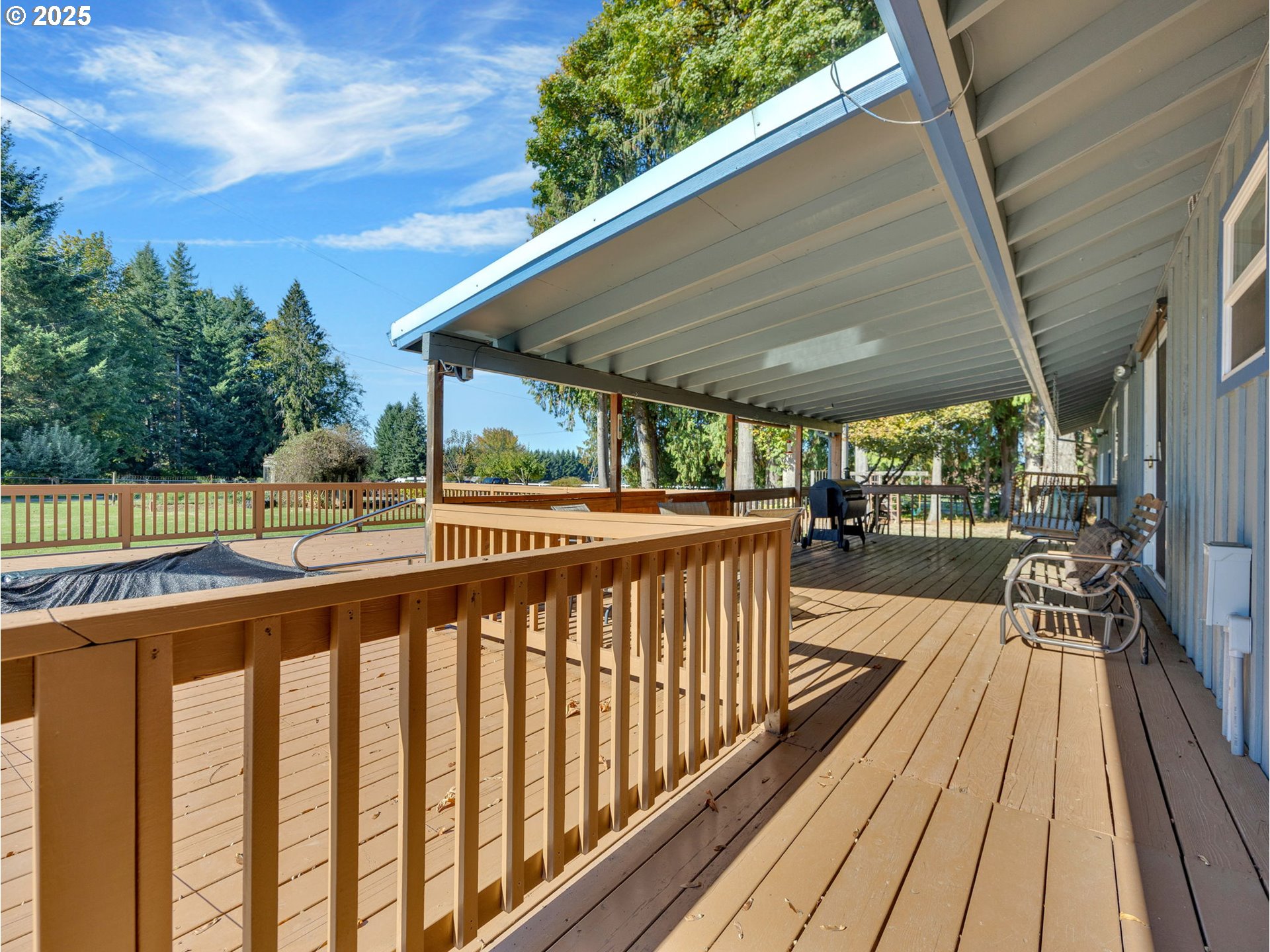 44434 Southeast Coalman Road Sandy, OR 97055 - Photo 26 of 48 a porch with seating space