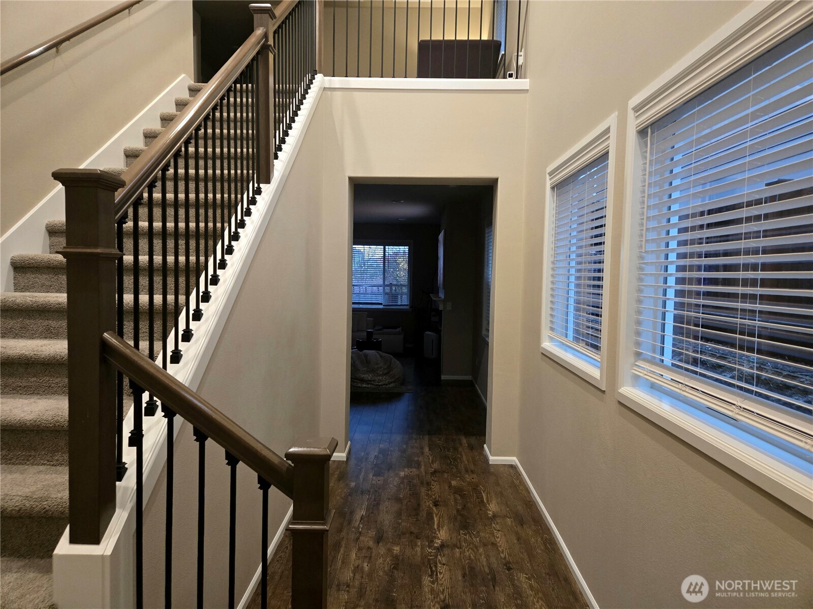 28902 239th Avenue Southeast Maple Valley, WA 98010 - Photo 3 of 22 a view of entryway and hall with wooden floor