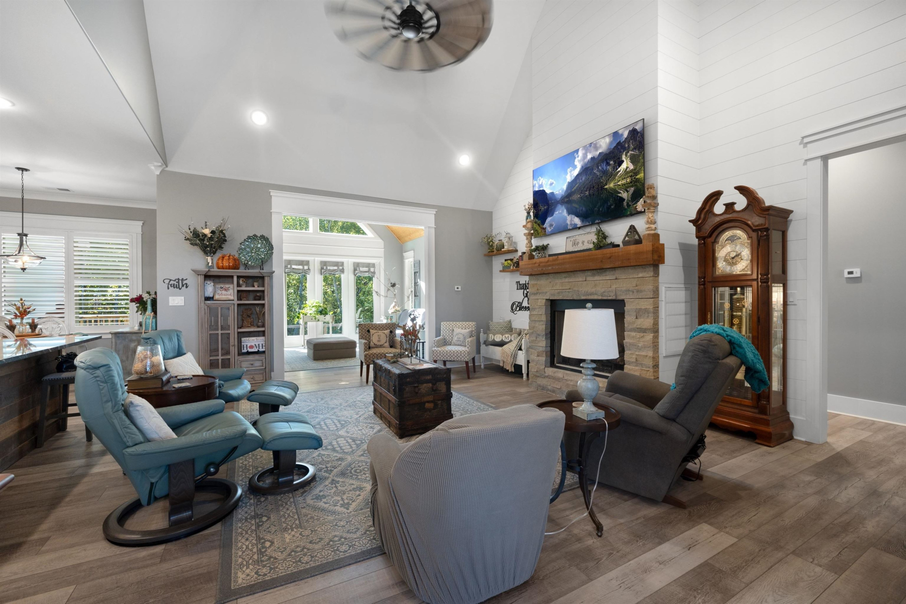 491 Cooper Anderson Road Jackson, TN 38305 - Photo 7 of 30 a living room with fireplace furniture and a fireplace