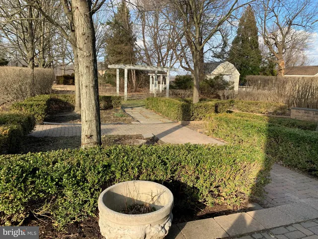 a view of outdoor space and garden