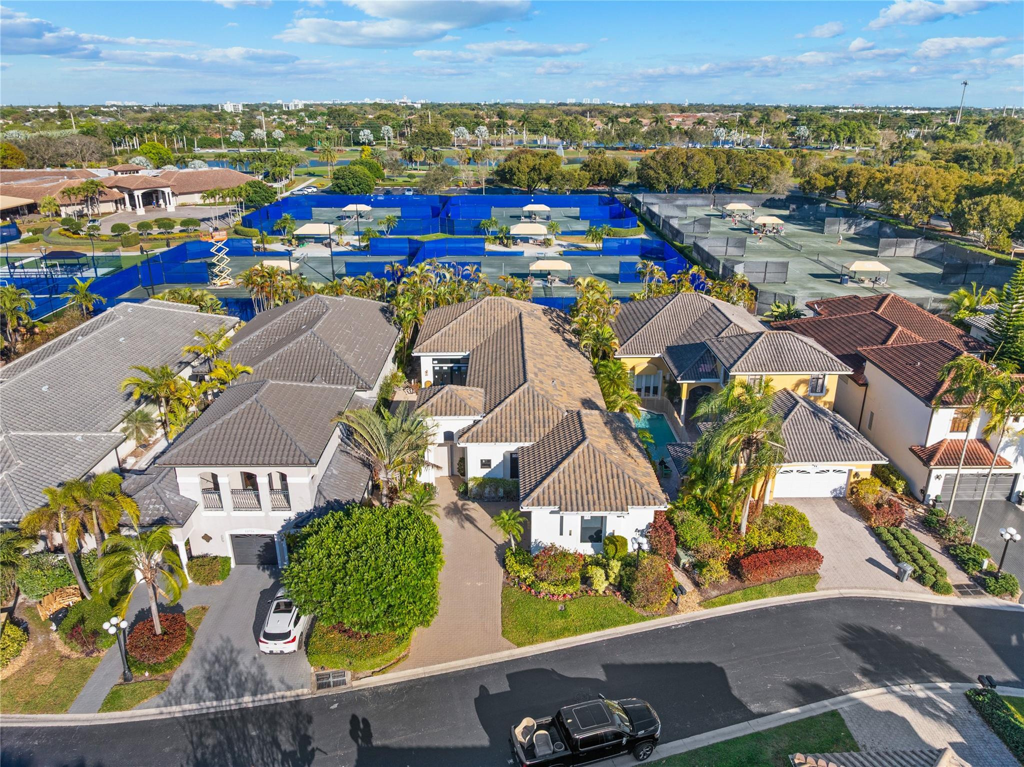 22722 El Dorado Drive Boca Raton, FL 33433 - Photo 39 of 50 an aerial view of a house with a ocean view