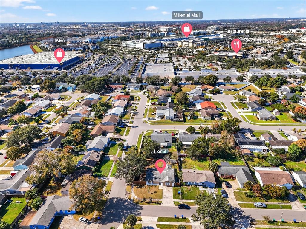 5438 Snowflake Court Orlando, FL 32839 - Photo 37 of 38 an aerial view of a city