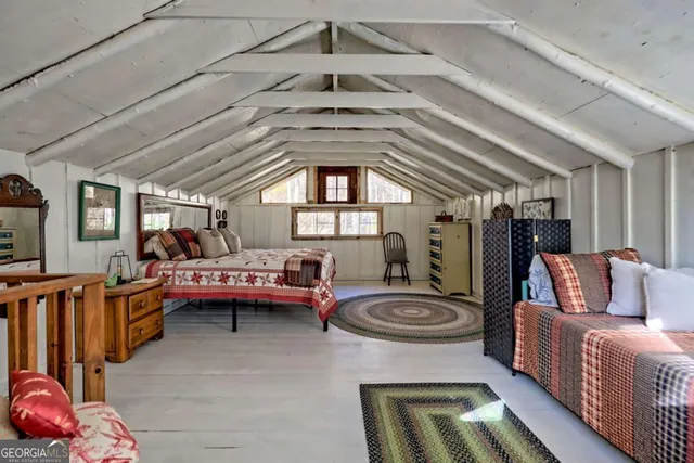 a front view of a building with street