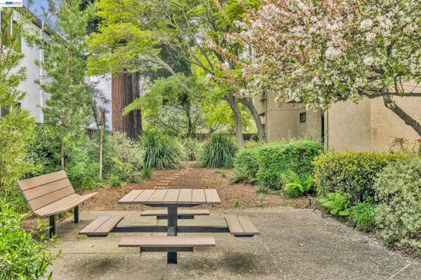 an aerial view of a multi story building