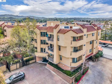 a view of city with tall buildings