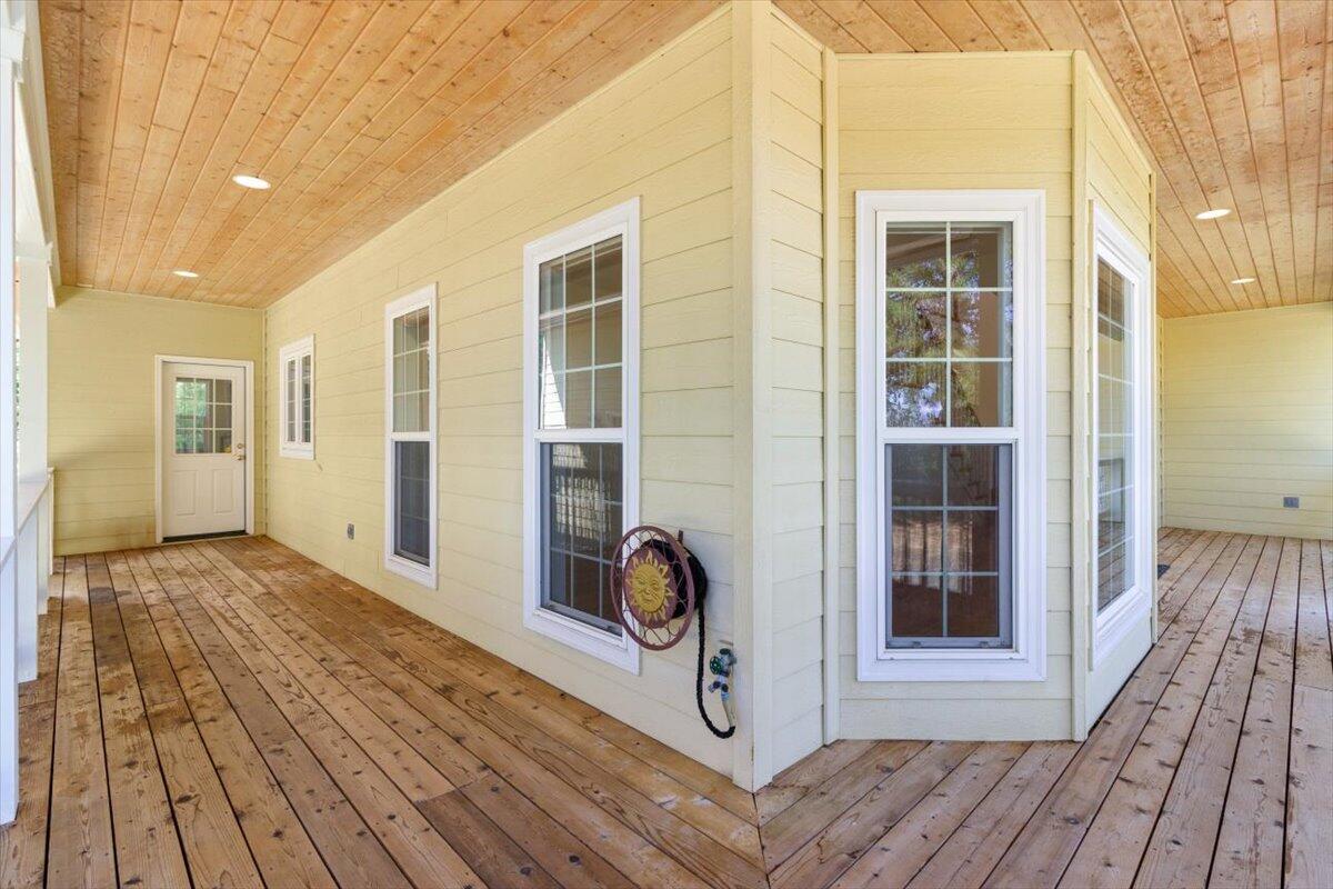 Wraparound Covered Deck