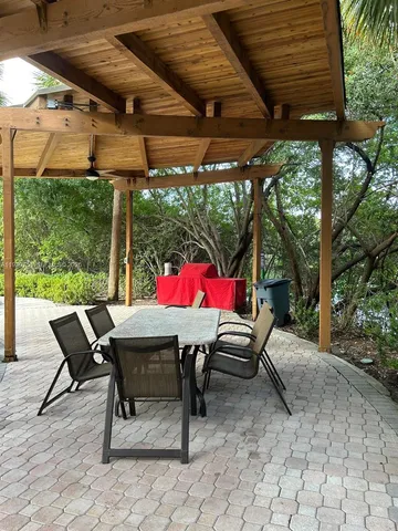 a front view of a building with street view