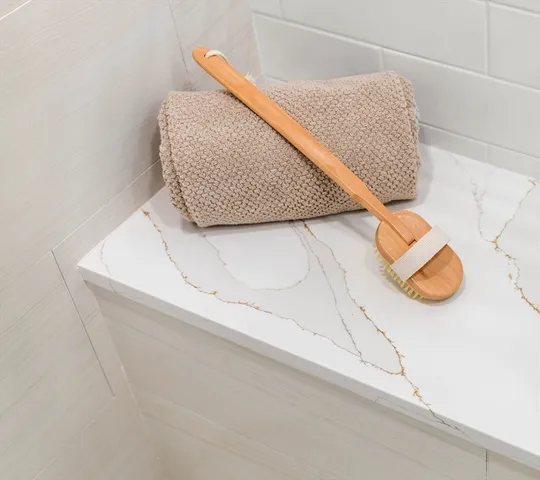 a view of a room with a sink